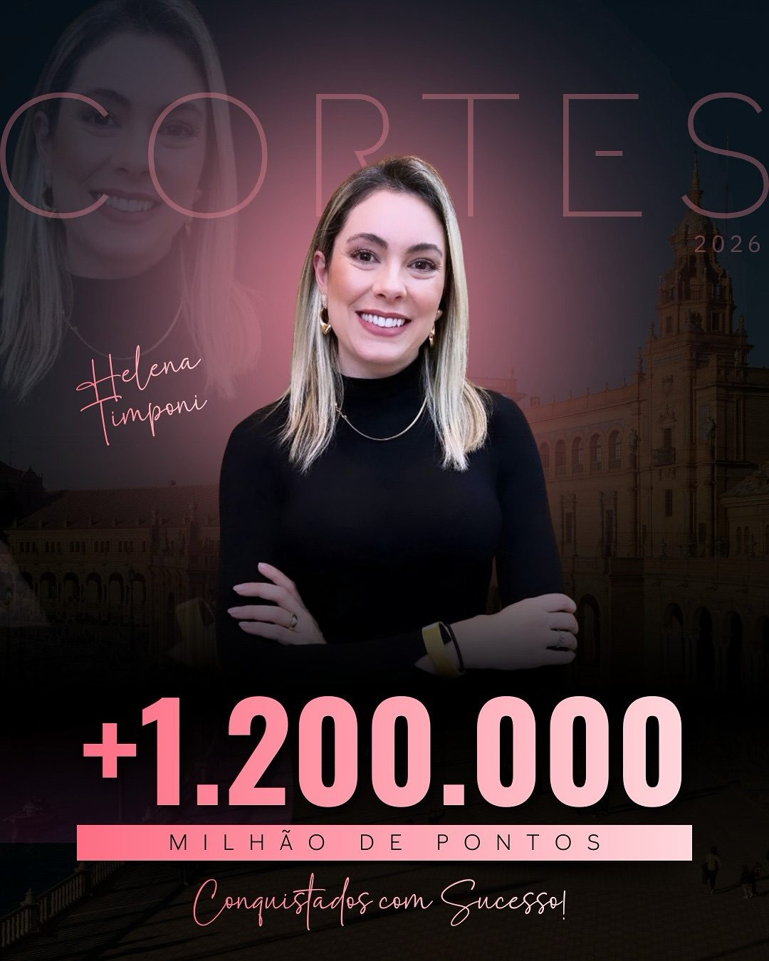 Cortes 2026: mais de 1,2 milhão de pontos