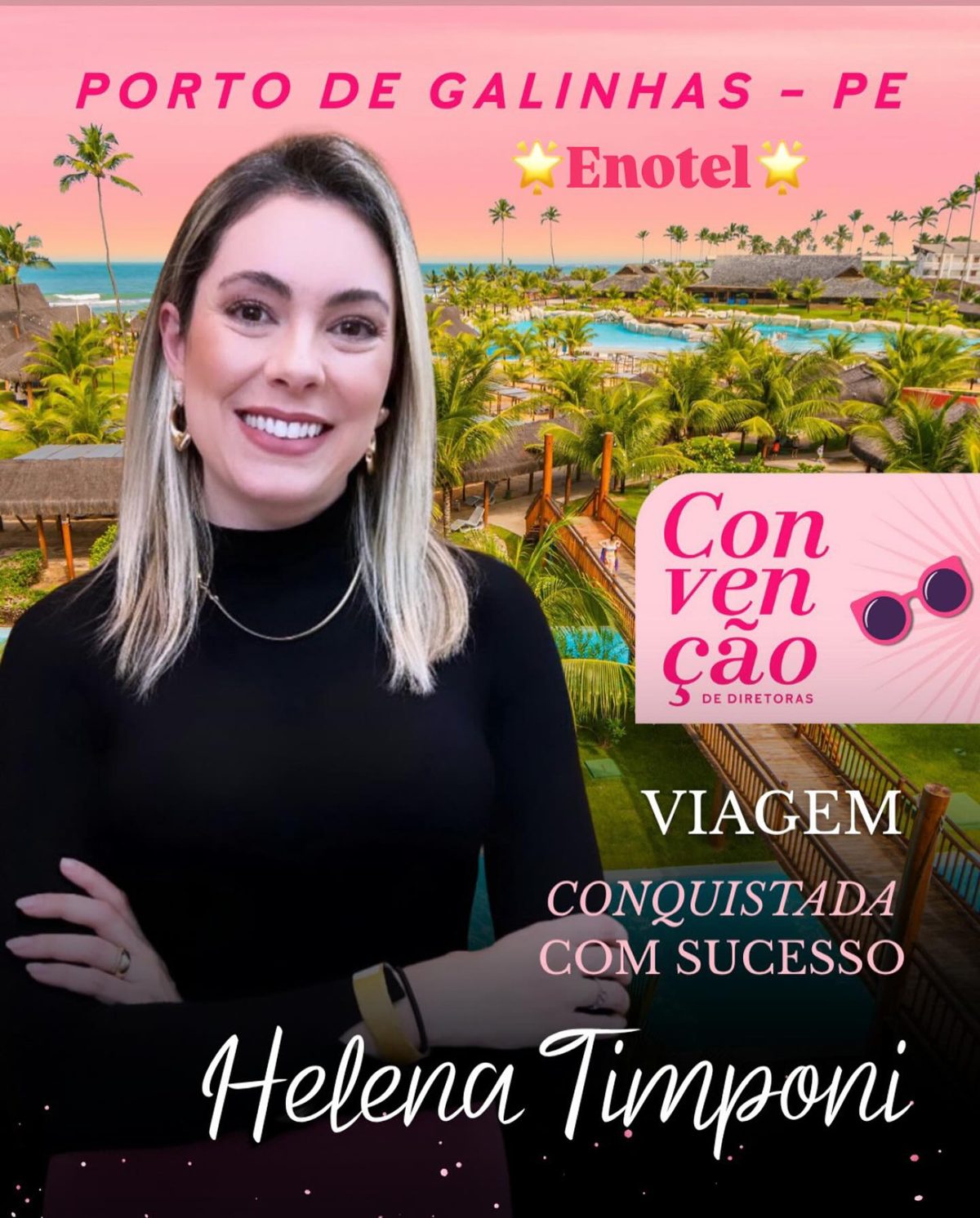 Convenção de Diretoras em Porto de Galinhas, viagem conquistada